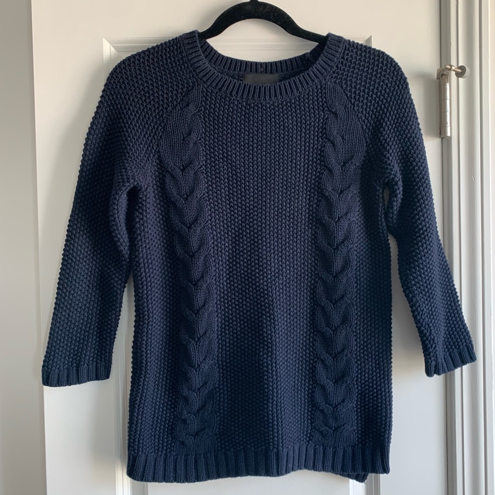 Cynthia Rowley Navy Cotton Sweater